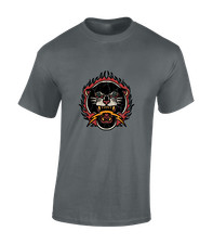 BURNING PANTHER MENS T SHIRT