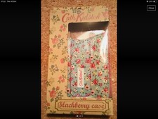 Classic BlackBerry Phone Case/Cover BNIB Cath Kidston Slate Blue Rose