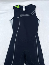 Tribord Oxylane Wetsuit Sleeveless Short Leg Black Adult EU 42 US Small / Medium