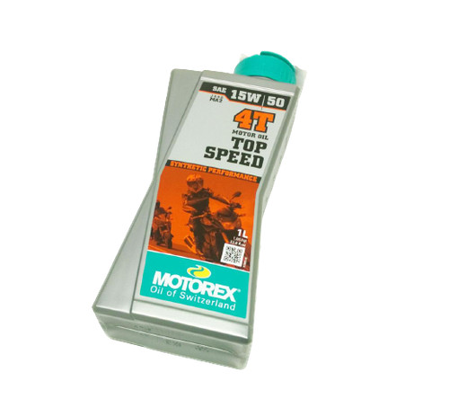 Motorex top speed 15w50 oil - top,