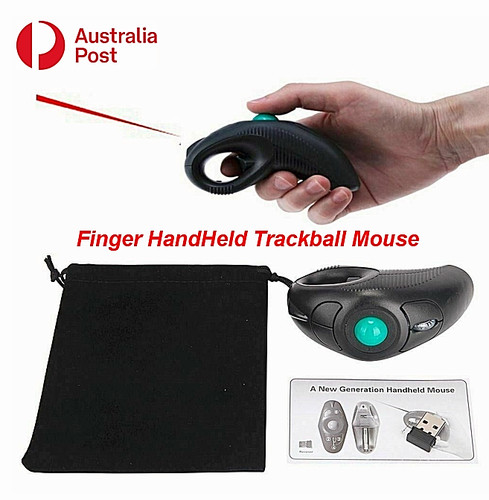 Finger trackball mouse - finger,