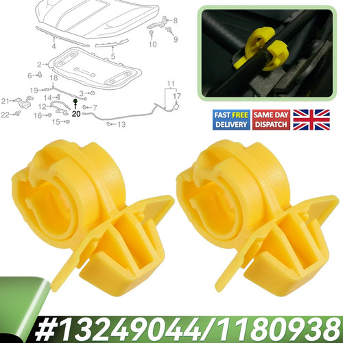 Bonnet stay clip for - 2,