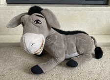 2004 Hasbro Shrek 2 - WISE CRACKIN' DONKEY - Interactive Talking Soft Plush Toy