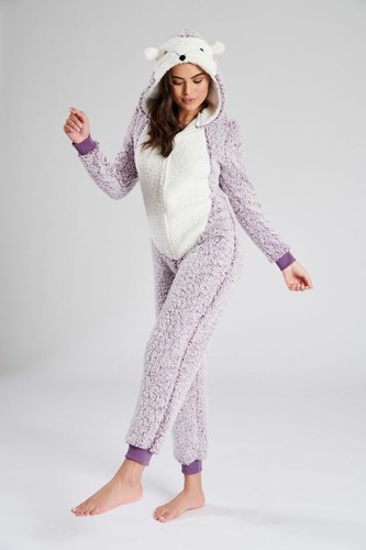 Women teddy fleece hooded - teddy,