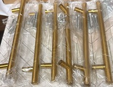 GOLDENWARM X6 Gold Metal Cabinet Door Handles CG D28