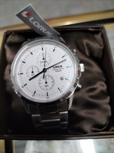 Lorus rm371hx mens white - rm371hx-9,