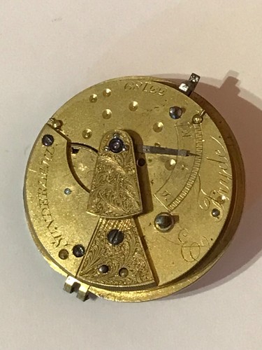 Antique pocket watch fusee - antique,