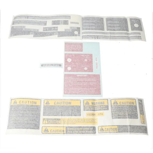 Chassis decal set vinyl - decal,