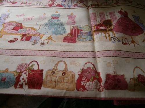 Glamour border stripes - border, fabric