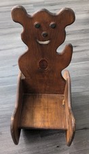 Solid Wood Bear Rocking Chair