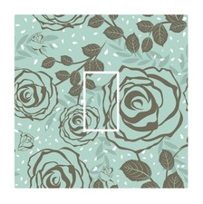 Duck Egg Blue Modern Rose