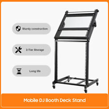 12U Mobile DJ Booth Deck Stand