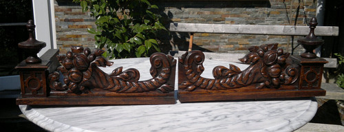 19thc antique french carved - 19thc,