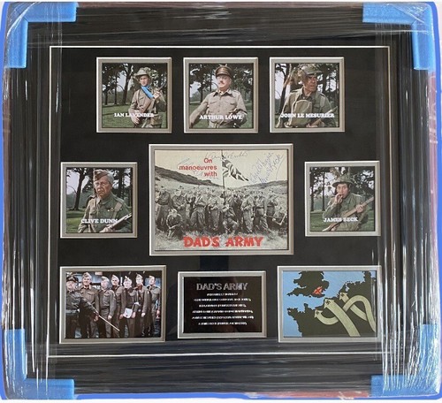 Dads army cast - army, signed