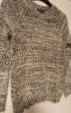 Fluffy jumper Blue / Grey Age 10-11 years