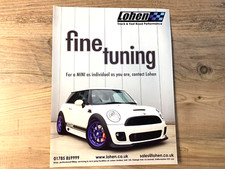 LOHEN MINI TUNING ORIGINAL FRAMEABLE WALL ART CAR ADVERT
