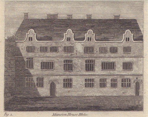 Bletsoe castle mansion - bletsoe, or