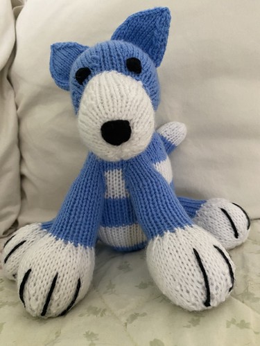 Handmade knitted whippet - handmade,