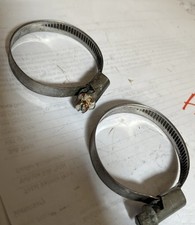 AMAL MK 2 CARB RUBBER ADAPTOR CLIP X 2   60-7076  TRIUMPH BONNEVILLE T140 E used