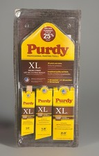 Purdy XL Assorted Paint Brush 3 pc Value Set 1", 1-1/2" & 2" Medium Stiff NEW!