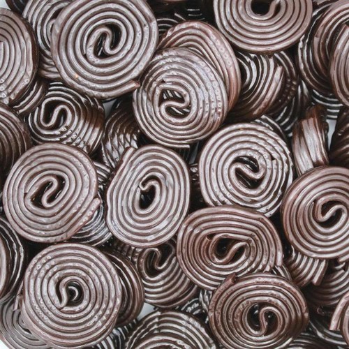 Liquorice wheels from giant - liquorice,