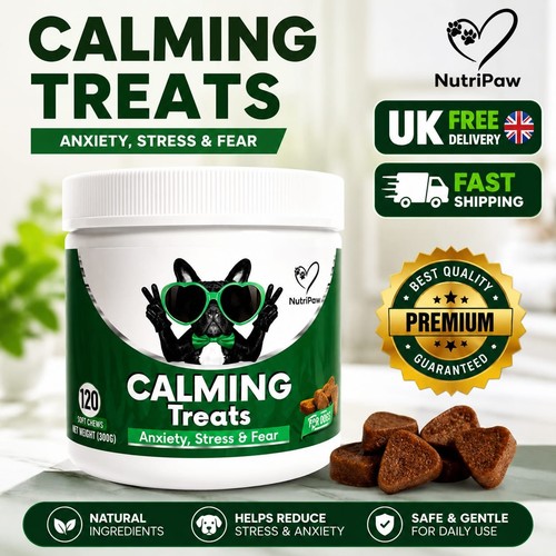 Nutripaw calming dog treats - calming,