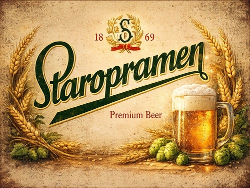 Ale metal tin sign - tin, plaque