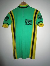 Vintage Reynolds 531 Raleigh Ti Team Issue Cycling Jersey Maillot 70s Eroica S