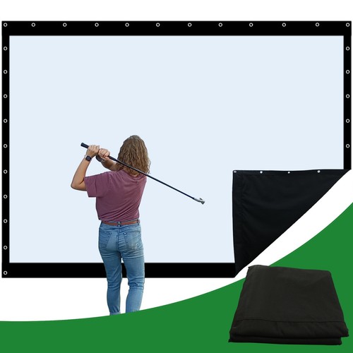 Golf simulator impact - simulator, screen