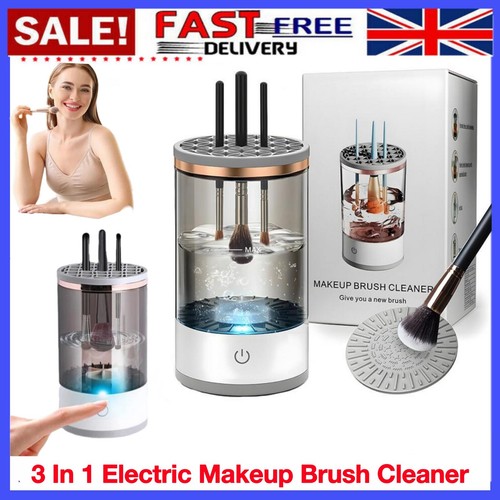 Electric makeup brush cleaner - electric,
