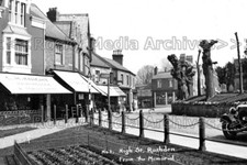 bdd-26 High Street from Memorial, Rushden, Northamptonshire. Photo