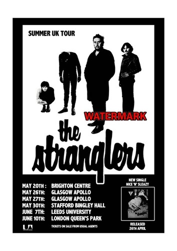 The stranglers gig poster - the,