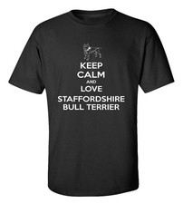 Keep Calm Love Staffy T-Shirt