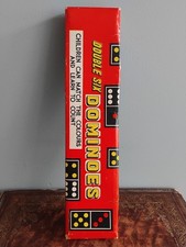 Vintage 1960s Dominoes Double