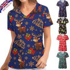 Womens Nursing Scrub Tops
