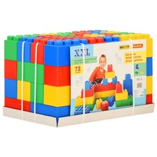 Polesie Wader Block s XXL Kids Stacking Blocks Classic Building Brick Set