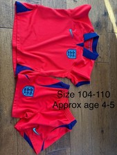 England Football Kit Size 104-110 Approx Age 4-5  worn 2022/2023 season 