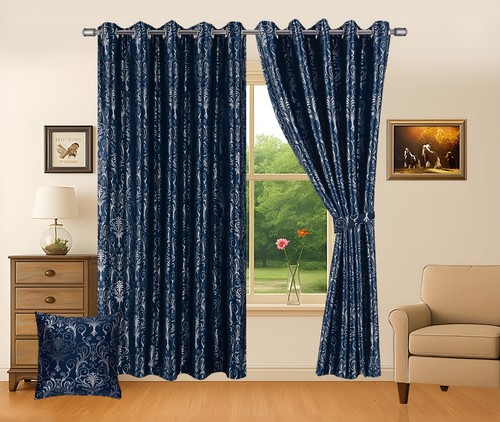 Luxury curtains metallic - curtains,