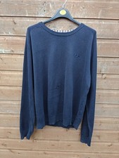 Aquascutum Navy Blue Sweater