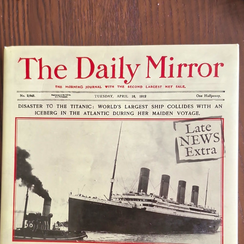The daily mirror - titanic, late