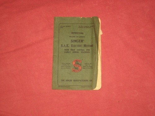 Singer sewing machine - , electric