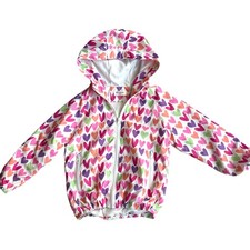 Welaken Girls Heart Print Rain