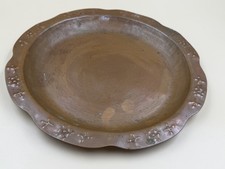 Vintage Copper Bowl Dish Arts
