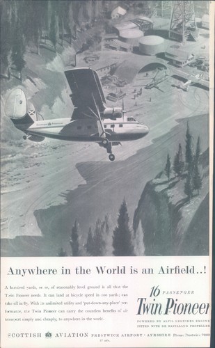 1959 scottish aviation - scottish, twin