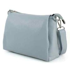 Womens Soft Real Leather Ladies Shoulder Bag Triple compartments Leather Handbag