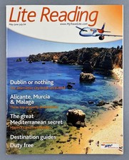 MyTravel Lite Airways Lite Reading Airline Inflight Magazine May-July 2004 Menu