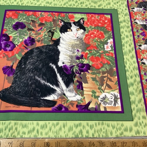 Makower black and white cat - makower,