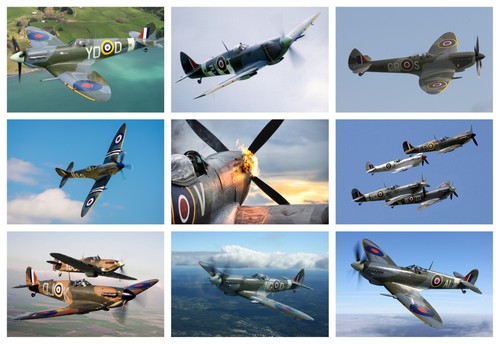Spitfire poster lots - poster,