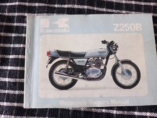 kawasaki Z250B owners manual