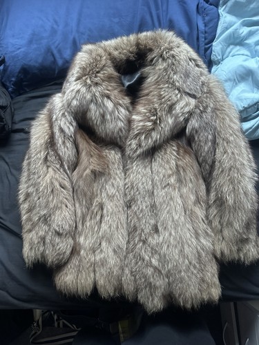 Vintage genuine raccoon fur - genuine,